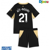 Manchester City Rayan Ait-Nouri #21 Gostujuci Dres za djecu 2026-27 Kratak Rukav (+ Kratke hlače)
